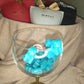 Sour blue raspberry lemonade wine infused gummy bears